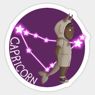 Capricorn Baby Sticker